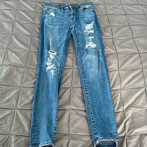 American Eagle Ripped Skinny Jeans
